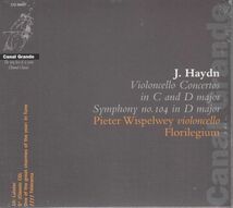 [CD/Channel]ハイドン:チェロ協奏曲第1番ハ長調Hob.VIIb:1&チェロ協奏曲第2番ニ長調Hob.VIIb:2他/P.ウィスペルウェイ(vc)&フロリレジウム_画像1