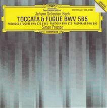 [CD/Dg]バッハ:トッカータｔ－フーガニ短調BWV.565&幻想曲ト長調BWV.572&前奏曲とフーガニ長調BWV.532他/S.プレストン(org) 1988_画像1