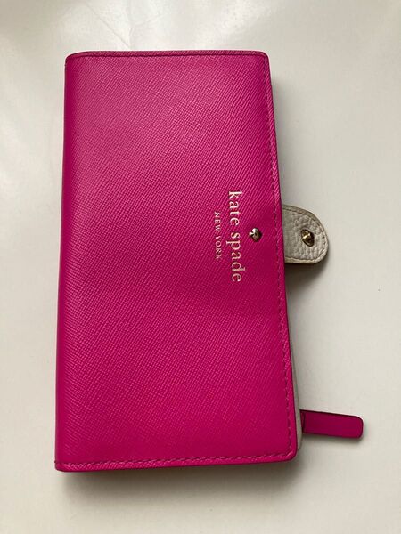 ケイトスペード/長財布/Kate Spade/スペードフラワー/桜色・ピンク【新品・未使用】☆完売品
