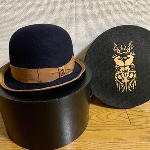 【新品】arth(アース)ハット ラビット100% サイズ58cm