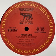 ◆ Billy Joel - Pressure ◆12inch US盤 PROMO ディスコ・ヒット!!_画像2