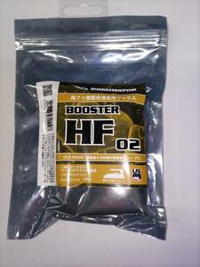 DOMINATOR　BOOSTER　HF-O2-100g　対応気温： 0℃ ～ -7℃　日本専用次世代雪温別対応高フッ素配合滑走用ワックス単体使用　定価は￥16720