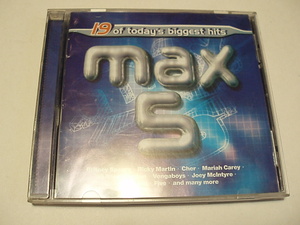 ☆MAXー５ CDアルバム 「19 of today's biggest hits」(中古)