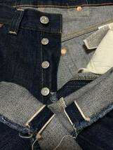 ※Levi's リーバイス 501XX 37501 -0015 セルビッチ シンチバック BIG-E デニムパンツ 濃紺 トルコ製 34 　　　　　　　　 BJBB.AB_画像7