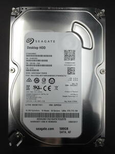 l【中古動作品】Seagate 3.5インチHDD SATA(Serial ATA) 500GB ST500DM002-1SB10A②