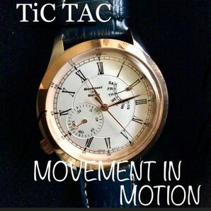 新品未使用品半額以下【Movement in Motion】 レトログラード03 　 TiCTACオリジナル