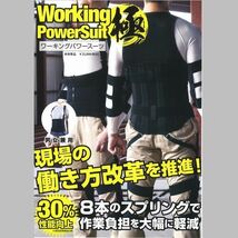 ワーキングパワースーツ　極　Mサイズ　未使用品　腰に負担のかかる仕事をされている方に使って欲しいサポーターです_画像1