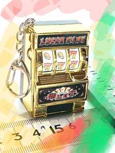  slot machine, pachinko, Street, american, Showa Retro, key holder, large flax,