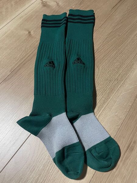 adidas ジュニア用 サッカーソックス 16㎝前後 フットサル サッカー アディダス green 靴下 kids