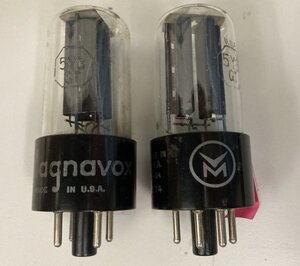 MAGNAVOX 5Y3GT 12215 整流管　2本