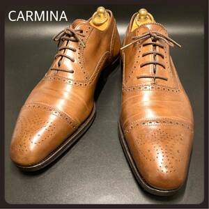 カルミナ CARMINA セミブローグ シューズ 8 スペイン