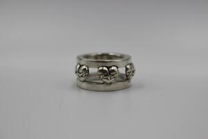  Justin Davis silver ring SV925 ring Heart 9 number accessory none 