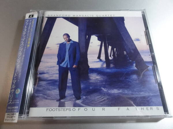 BRANFORD MARASALIS QUARTET ブランフォード・マルサリス カルテット FOOTSTEPS OF OUR FATHERS 帯付き国内盤