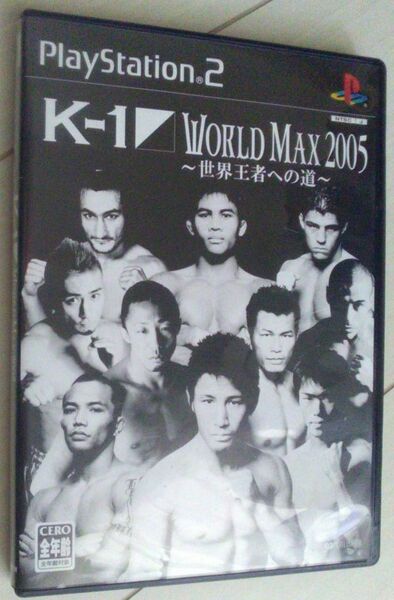 【匿名発送・追跡番号あり】 K-1 WORLD MAX 2005 ～世界王者への道～ 説明書なし プレイステーション2