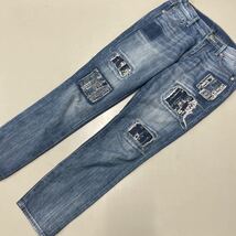 TRUE RELIGION JEANSトゥルーレリジョン CAMERON 26インチ スリム ボーイフレンドジーンズ デニム パンツ レディース ダメージジーンズ_画像1