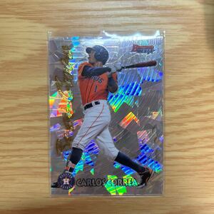 2017 Bowman's Best Carlos Correa インサートカード　Best Cuts atomic refractor