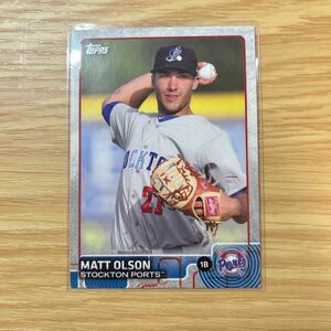 2015 Topps Pro Debut Matt Olson