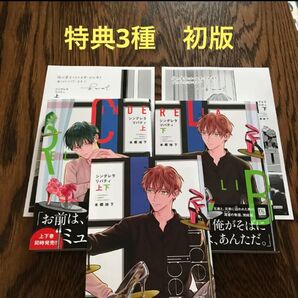 シンデレラリバティ 上下巻 特典3点☆