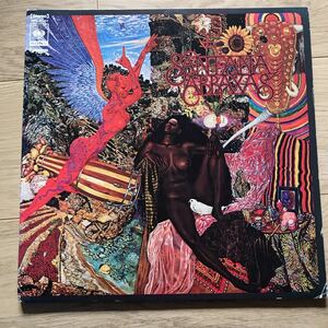 LP　国内盤　Santana　Abraxas　天の守護神サンタナ　ポスターライナー　SOPC-57102　レコード