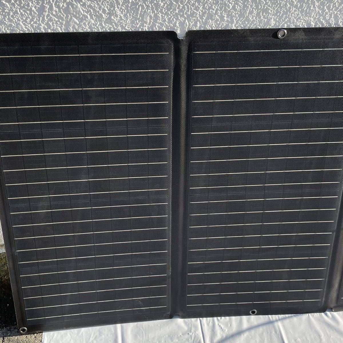 EF ECOFLOW ソーラーチャージャー 160W ソーラーパネル 折りたたみ