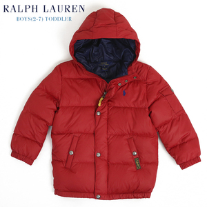 新品 アウトレット b359 4/4Tサイズ 子供用 ダウンジャケット polo ralph lauren ポロ ラルフ ローレン 