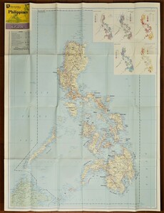  Philippines map all map 1 sheets / reverse side block name .. inspection :sebmindanao island dabaoma garlic chive Halo Halo Philippines cooking restaurant sun mige ruby ru