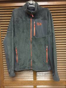 Mountain Hardwear Hoodless MonkeyMan Grid jacket グレー系 L USED モンキーマングリッド