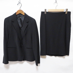 #anc Talbots Talbots skirt suit two piece 8 black lady's [761644]