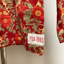 #apc ピンクハウス PINKHOUSE セットアップ ツーピース 赤 ロゴ 花柄 ロング丈 レディース [779726]_画像5
