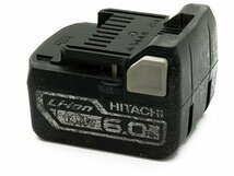 ●HITACHI/日立工機 純正リチウムイオンバッテリー BSL1460 6.0Ah/14.4V 本体のみ 動作確認済み_画像3