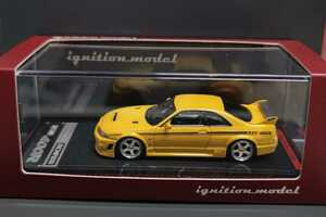 イグニッションモデル 1/64 Nissan R33 GT-R 400R Yellow 2502 未使用品