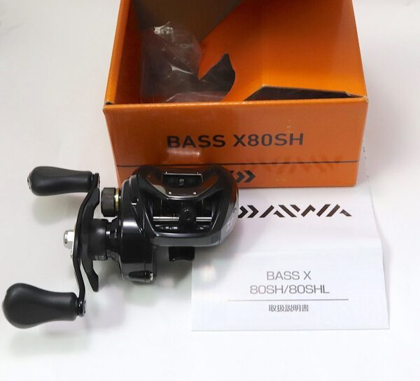 新品 正規品 ダイワ(DAIWA) 19 バス X 【80SH】 ベイトリール 釣り具 右ハンドル