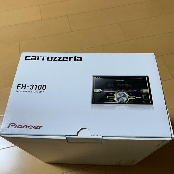 新品 正規品 カロッツェリア/パイオニア カーオーディオ 2DIN 【FH-3100】 自動車 CD/USB