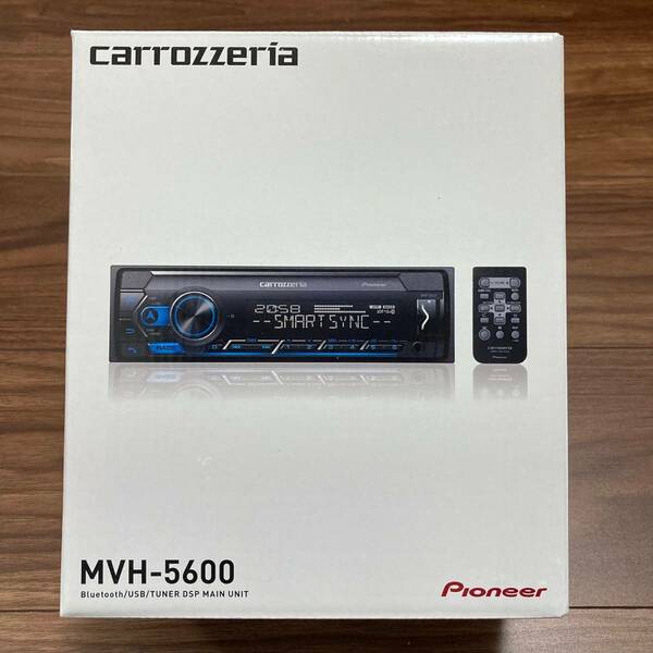 新品 正規品 カロッツェリア/パイオニア カーオーディオ 1DIN 【MVH-5600】 自動車 Bluetooth