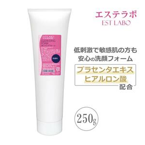 【日本製】エステ業務用 / 大容量250g 洗顔フォーム / エステラボ（EST　LABO）クレンジングフォーム / 洗顔