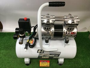 【中古品】高儀 EARTH MAN エアーコンプレッサー オイルレス 静音タイプ 13L ACP-13SLA　ITULN7D897LO