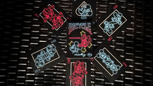 即決■Mickey Mouse Neon Playing Cards■レアデック■