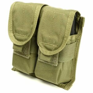 Flyye MOLLE Double M4/M16 Mag Pouch Ver.FE KH PH-M018