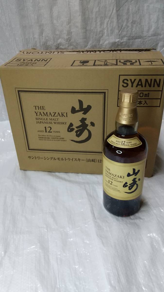 ヤフオク! -「山崎 12年 12本」(日本) (ウイスキー)の落札相場・落札価格
