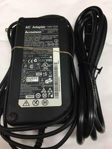 「中古美品」【Lenovo 純正電源ACアダプタ】ADP-150NB B 19.5V 6.66A　コネクターサイズ約6.3*3.0 ｍｍ