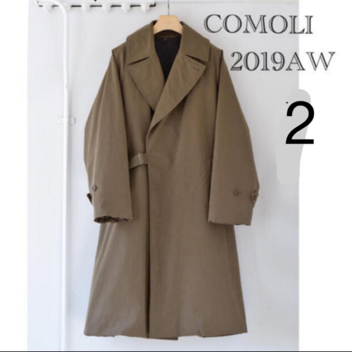 PayPayフリマ|comoli コモリ タイロッケンコート サイズ1 ベージュ PayPayフリマ|comoli コモリ タイロッケンコート サイズ1 ベージュ
