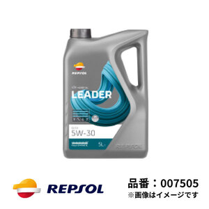 レプソル 4輪用 モーターオイル LEADER C2 C3 5W-30 全合成油 20L SN/CF REPSOL リーダー エンジンオイル 007505