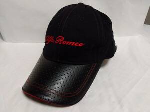 Alfa Romeo original cap hat Baseball cap leather Alpha Romeo regular goods 