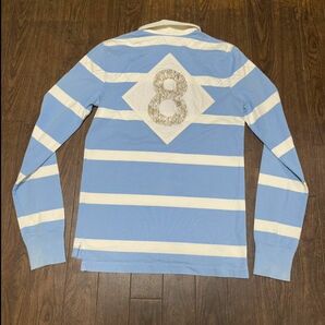 RALPH LAUREN LADIES RUGBY SHIRT ビンテージ レディース ラグビー ラルフローレン シャツ 古着 USA アメリカ 美品 仕入れ Mの画像6