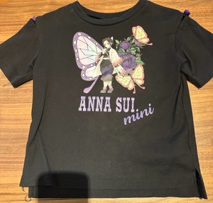 キッズ　kids アナスイ　ANNASUI 鬼滅の刃　胡蝶しのぶ　コラボTシャツ　店頭即完売品　120 美品