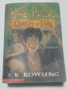 Harry Potter Goblet of Fire J.K.ROWLING J.K. low кольцо .. бокал бумага задний Harry *pota-. документ библиотека книга@ иностранная книга английская версия 