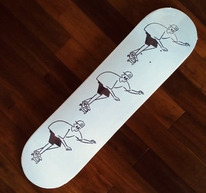  new goods limitation * LESS × YU NAGABA length place male skateboard skateboard 