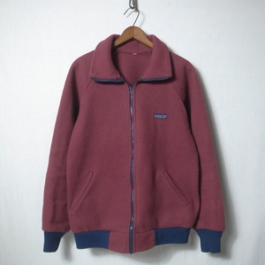 80s ヴィンテージ patagonia パタゴニア フルジップ フリース ジャケット M / ハイネック アウトドア クラシック