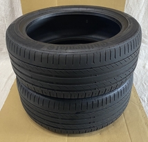 タイヤ 2本 中古 / 225/45R18 91Y Continental ContiSportContact5 SSR / 2018年 第38週 製造_画像1