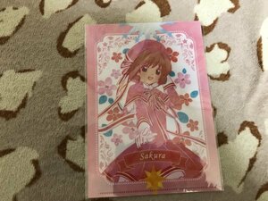 132クリアファイル　CLAMP カードキャプターさくら pommop 木之本桜